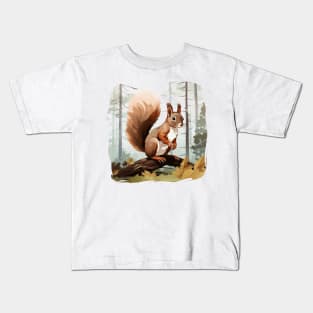 Squirrel Love Kids T-Shirt